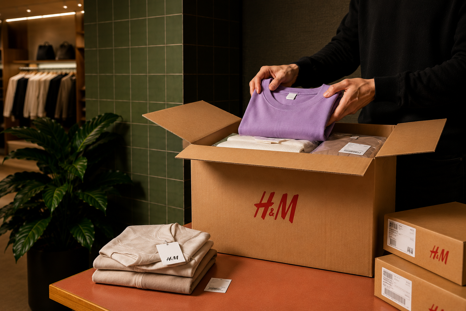 H&M store operations